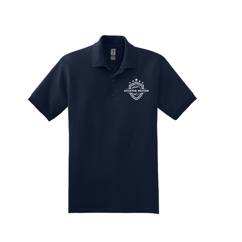 Aviator Logo DryBlend® Jersey Polo
