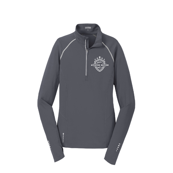 Aviator Logo Ladies Nexus 1/4-Zip Pullover