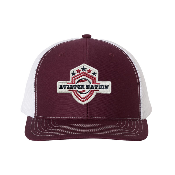 Richardson 112 Sandlot Logo Snapback Trucker Cap