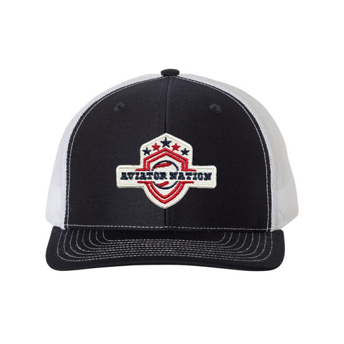 Richardson 112 Sandlot Logo Snapback Trucker Cap