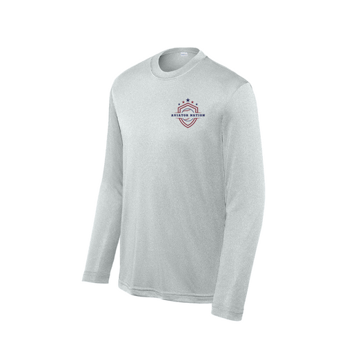 Aviator Logo Long Sleeve PosiCharge® Competitor™ Tee