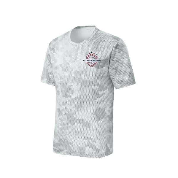 Aviator Logo CamoHex Tee